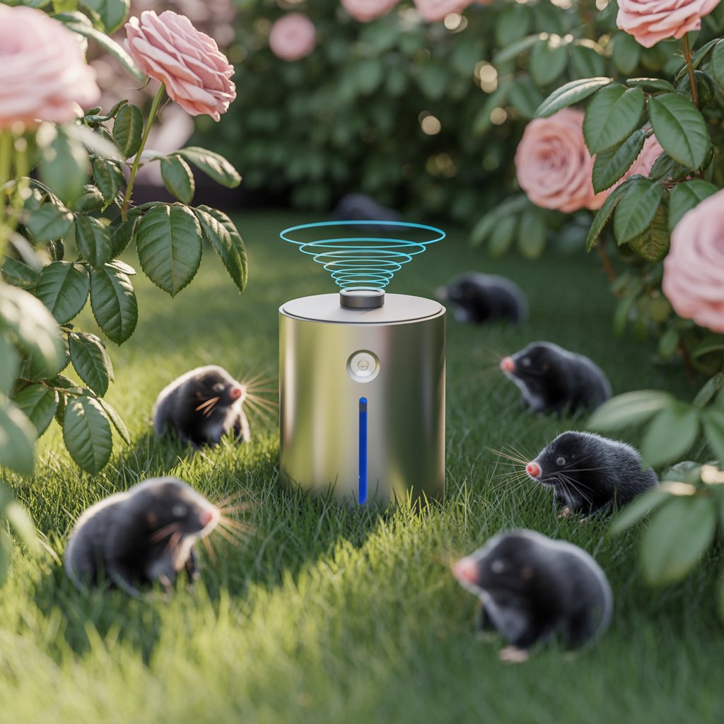 Are ultrasonic mole repellents effective