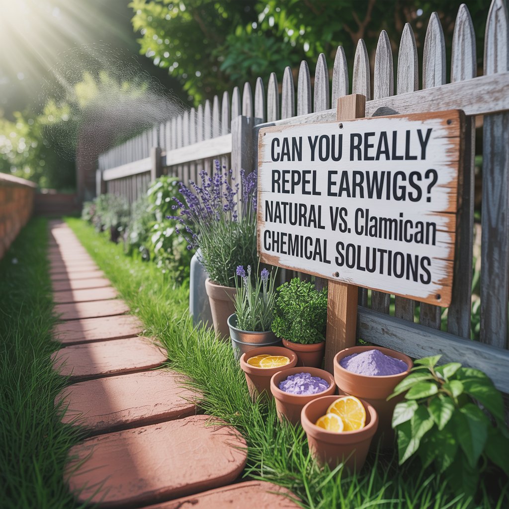 Can you really repel earwigs natural vs chemical solutions