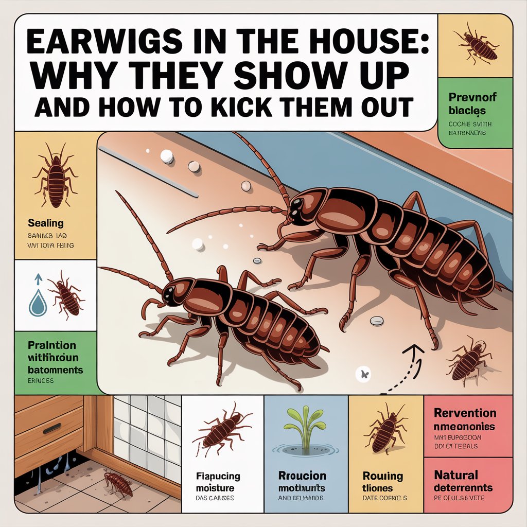 Earwigs in the House Why They Show Up and How to Kick Them Out