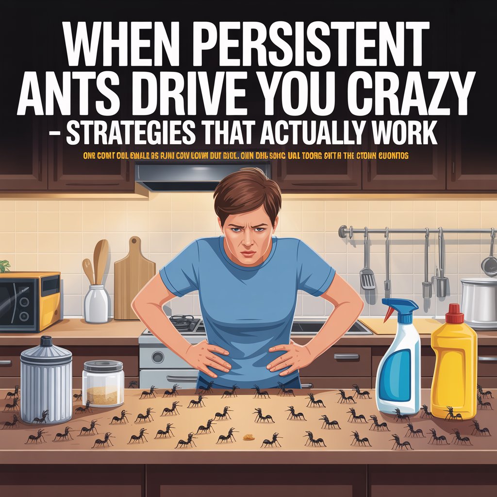 When persistent ants drive you crazy – strategies that actually work