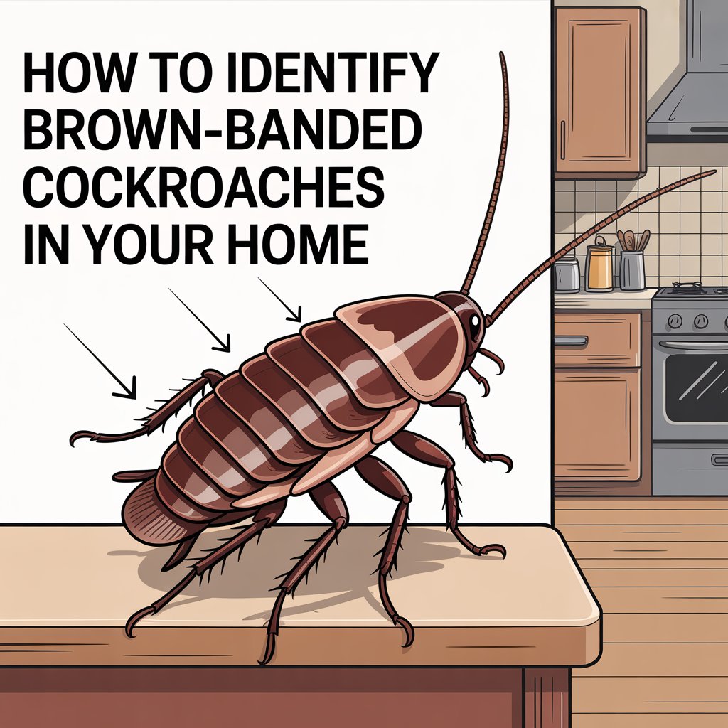 How to Identify Brown Banded Cockroaches in Your Home