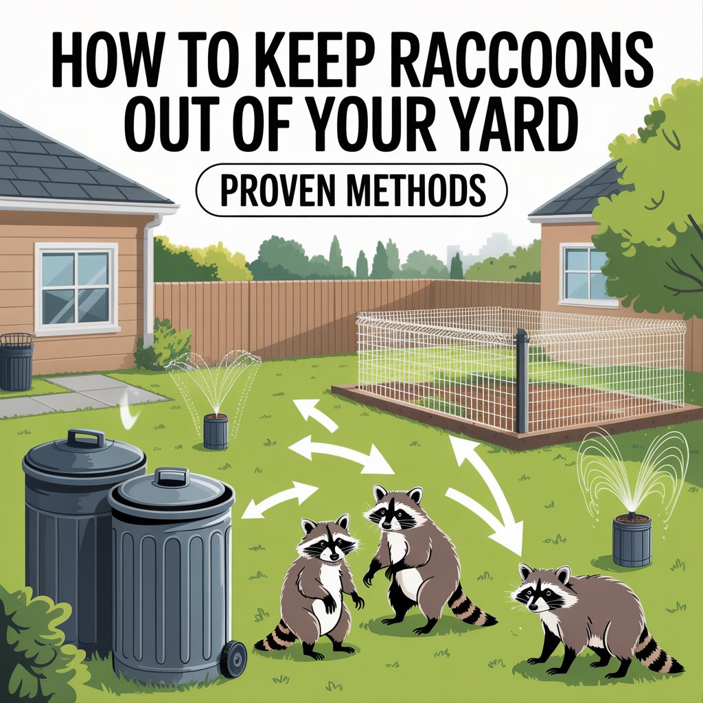 How to Keep Raccoons Out of Your Yard (Proven Methods)